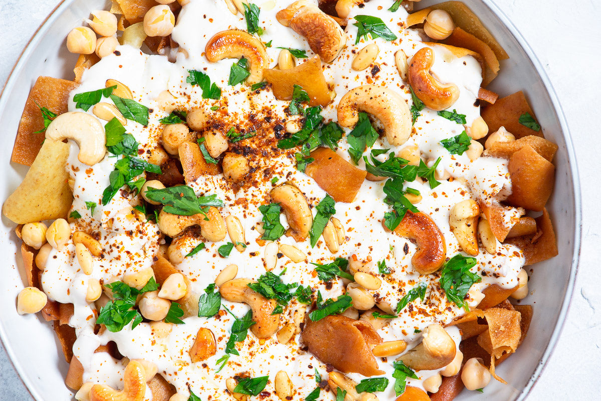 Chickpea Fatteh with a Twist