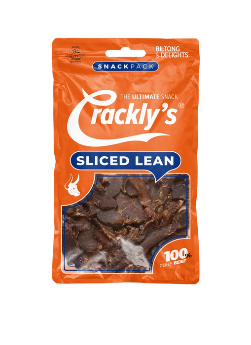 CRACKLY'S SLICED LEAN BILTONG 50GM