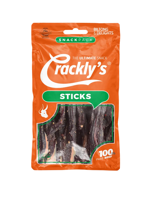 CRACKLY'S STICKS BILTONG 40GM