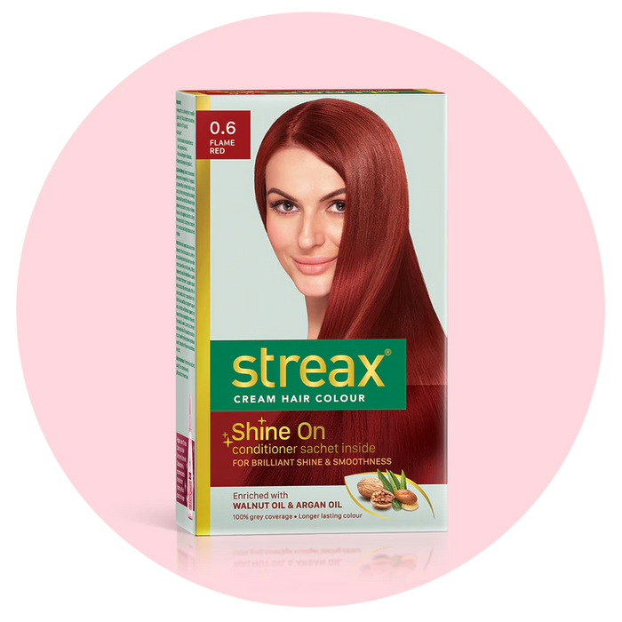 STREAX CREAM HAIR COLOUR FLAME RED