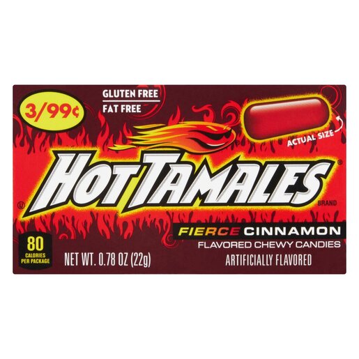 MIKE AND IKE HOT TAMALES 22GM