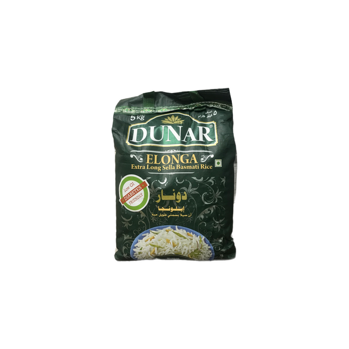 Dunar Elonga Low GI Sella Basmati Rice 5kg